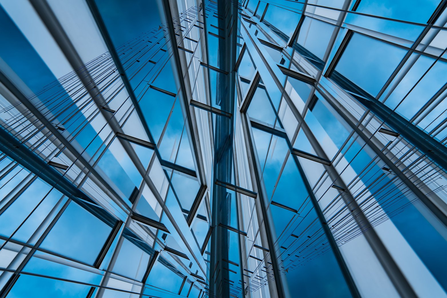 Architecture Details Modern Building Glass Façade